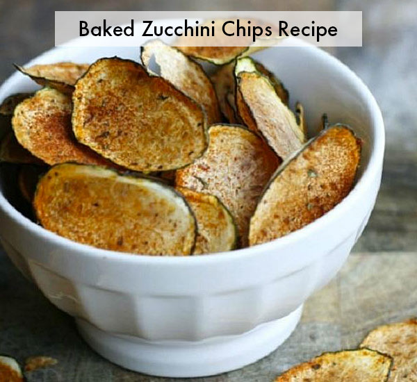 baked zucchini chips recipe