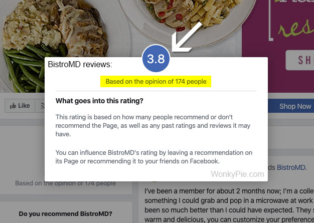 bistromd reviews facebook