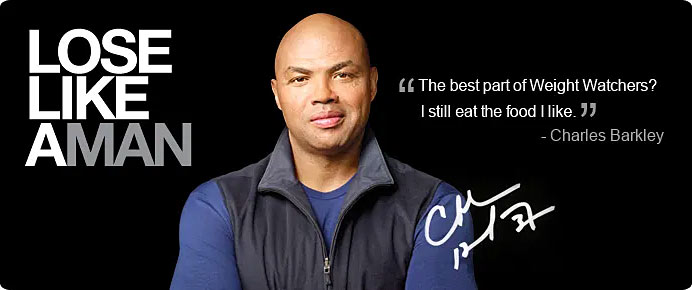 charles barkley weight watchers