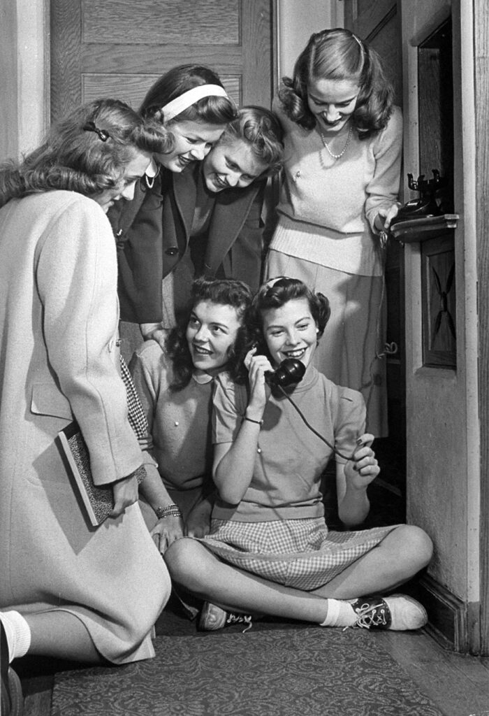 college girls 1950s
