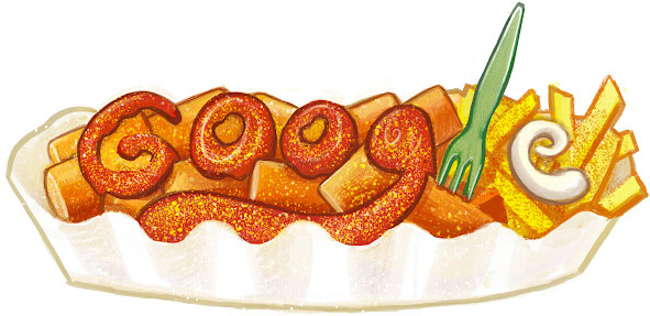 currywurst google doodle