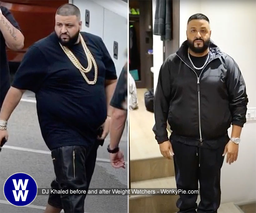 dj khaled ww before after weight loss