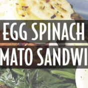 egg spinach tomato sandwich noom