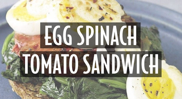 egg spinach tomato sandwich noom