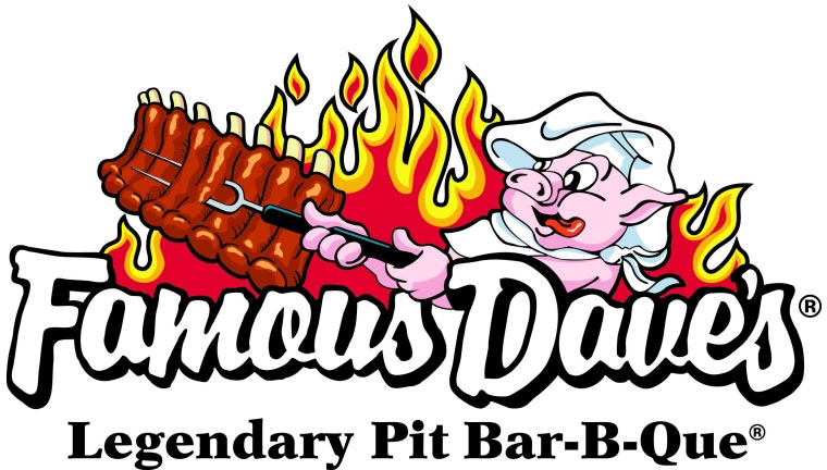 famous daves bbq logo