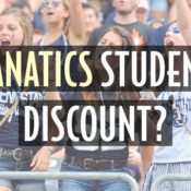 fanatics discount student