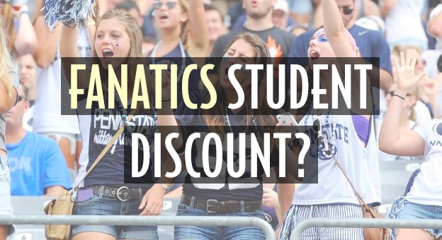 fanatics discount student