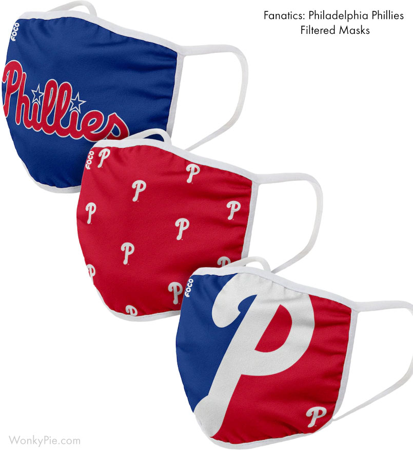 fanatics phillies face masks filtered