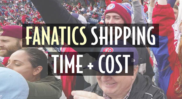 fanatics shipping