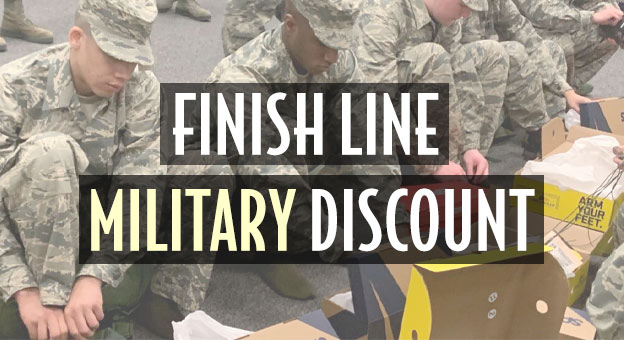 finish line military discount