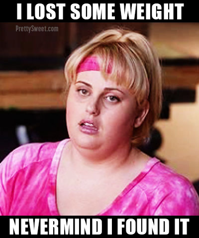 funny weight loss meme fat amy