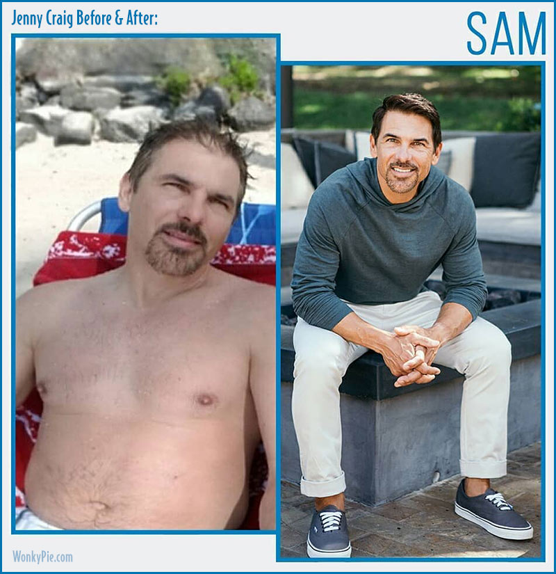 jenny craig men before after sam