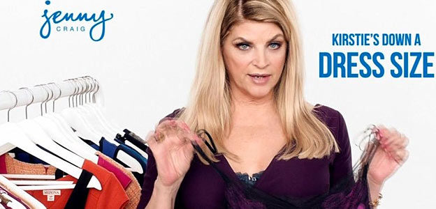 kirstie alley jenny craig