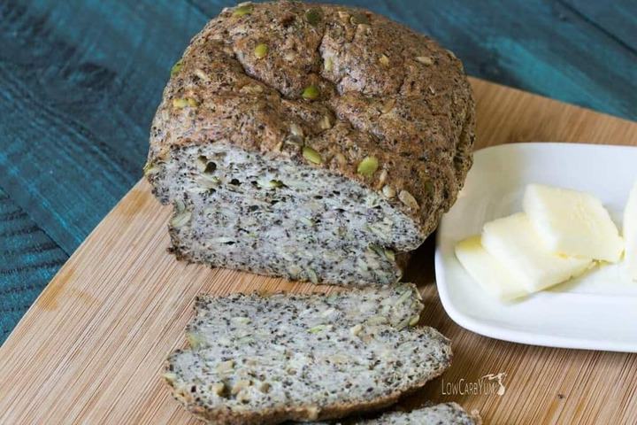 low carb sunflower seed bread