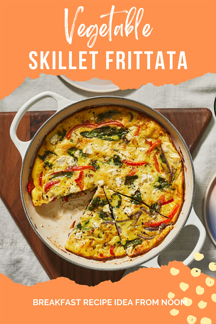 noom vegetable breakfast fritatta recipe