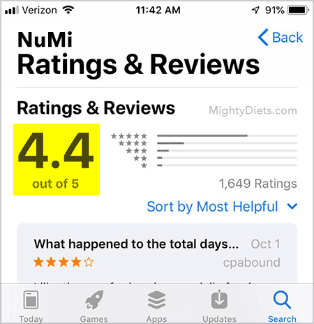 numi app reviews