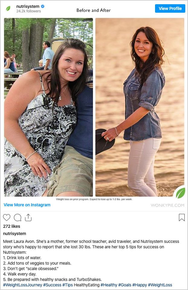 nutrisystem before after woman5