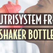 free nutrisystem shaker bottle