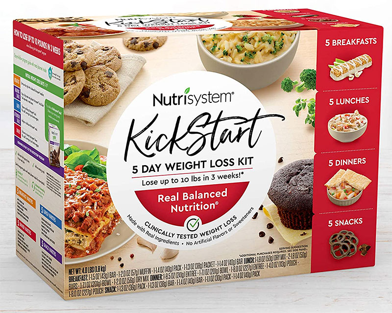 Nutrisystem® Fast Five 7-Day Diet Kit, Helps Support Weight Loss, 28  Delicious Meals & Snacks Plus Chocolate Protein ProSync Shakes - Yahoo  Shopping