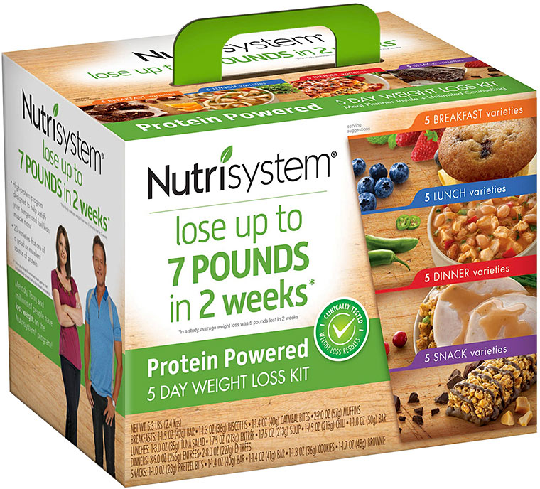 Nutrisystem® Fast Five 7-Day Diet Kit, Helps Support Weight Loss