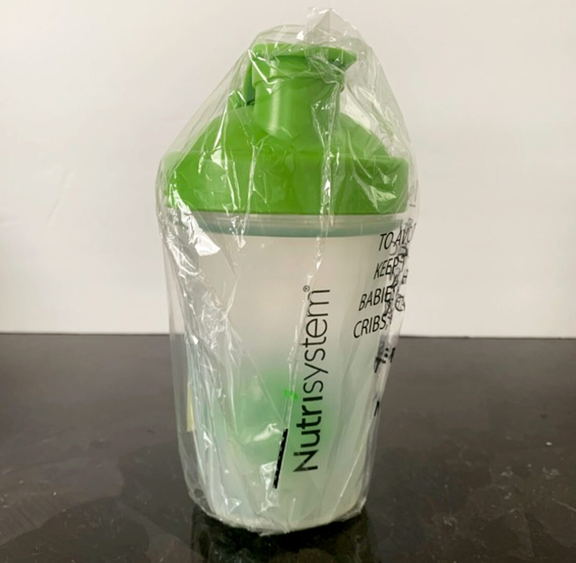 nutrisystem shaker bottle new