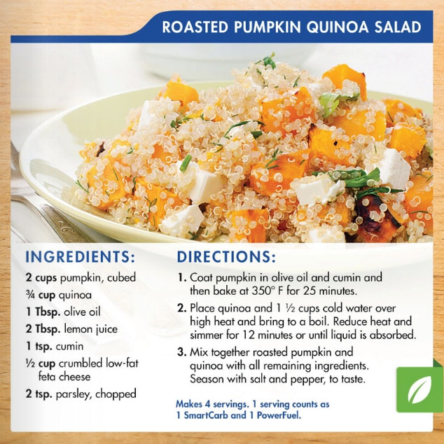 roasted pumpkin quinoa_salad recipe