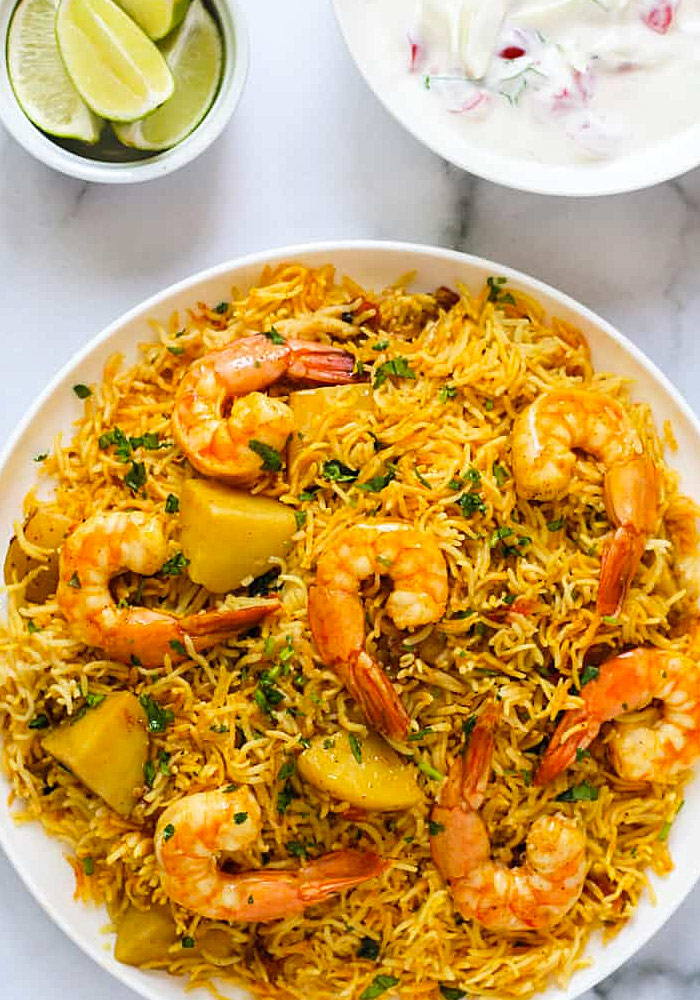 shrimp biryani recipe