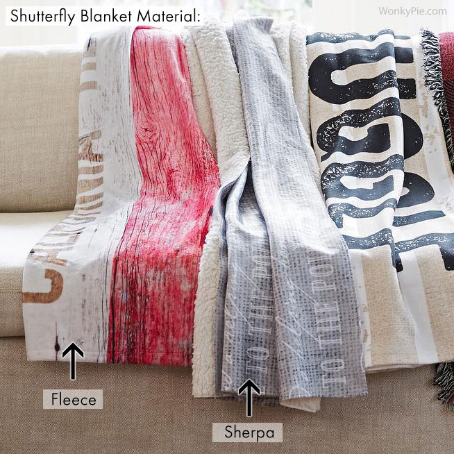 Sherpa best sale blanket shutterfly