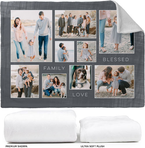 shutterfly blanket plush sherpa