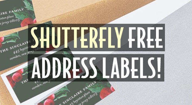 shutterfly free address labels
