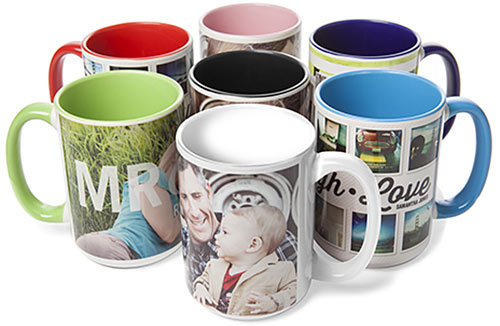 shutterfly mugs colors