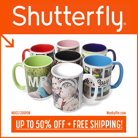 shutterfly mugs coupon