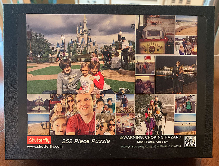 shutterfly puzzle 252 pieces