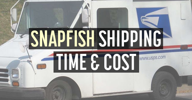 snapfish shipping time cost