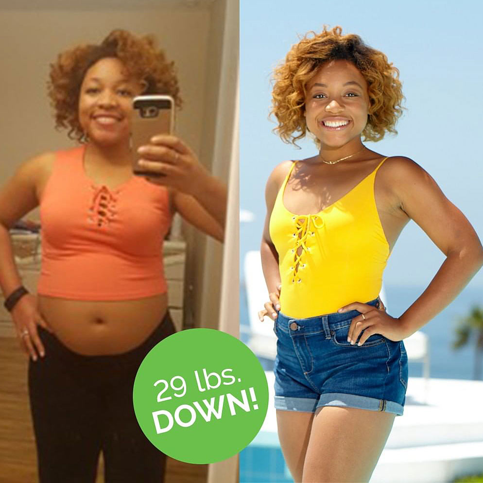 south beach diet before and after transformation photo woman