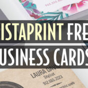 vistaprint free business cards