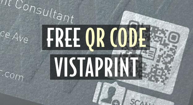vistaprint free qr code