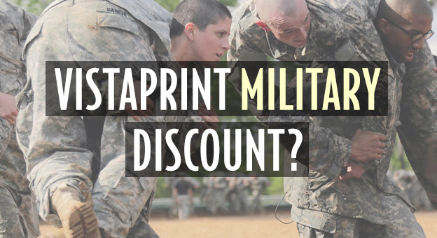 vistaprint military discount