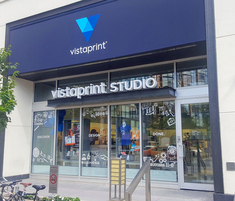 vistaprint store location toronto