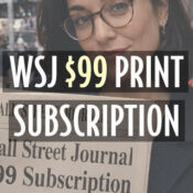 wall street journal 99 dollars