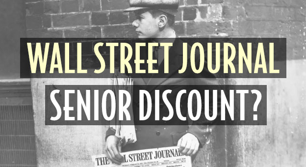 wall street journal senior discount