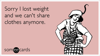 weight loss funny ecard