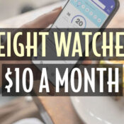 weight watchers 10 per month