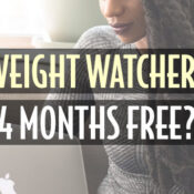 weight watchers 4 months free