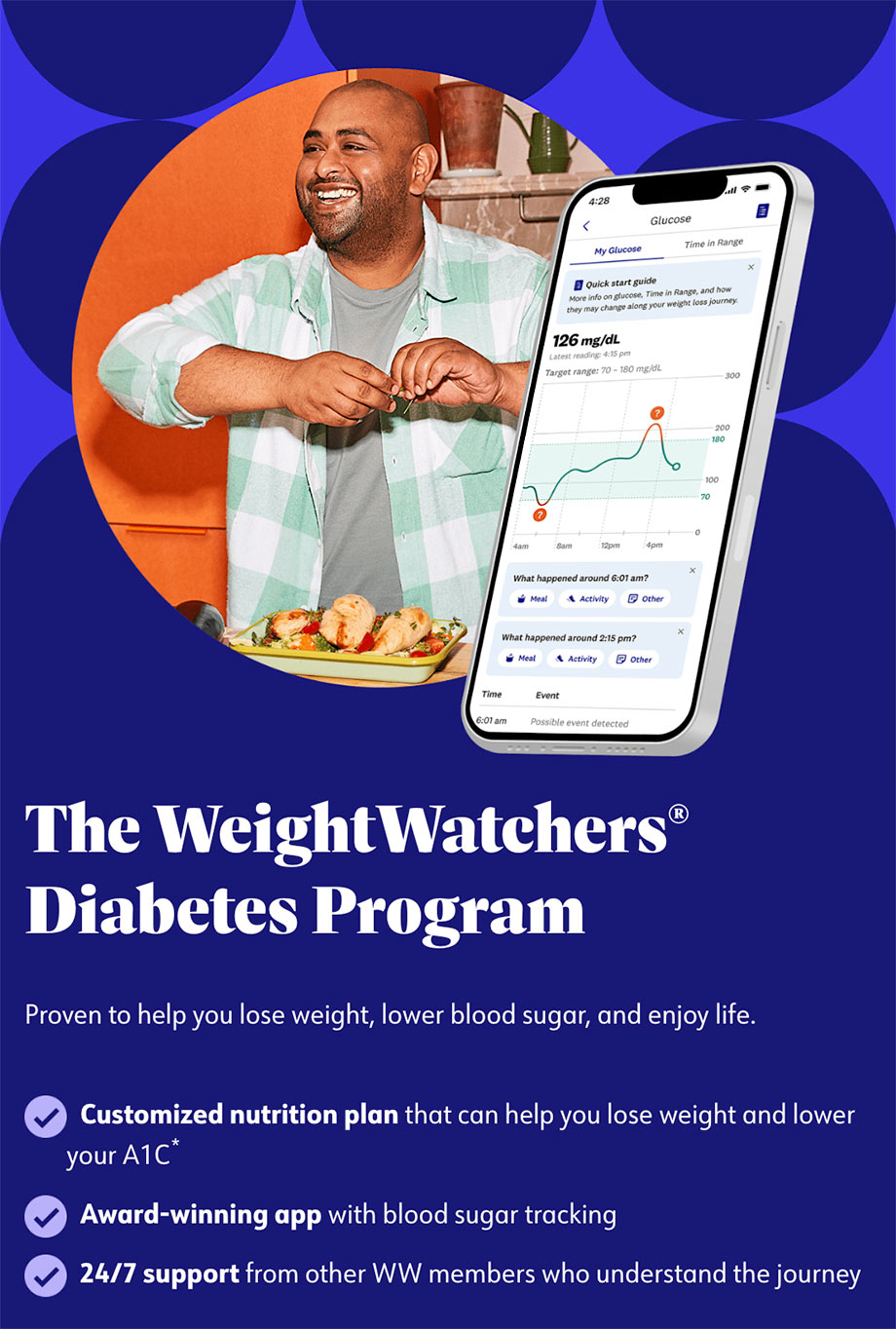 weight watchers diabetes plan