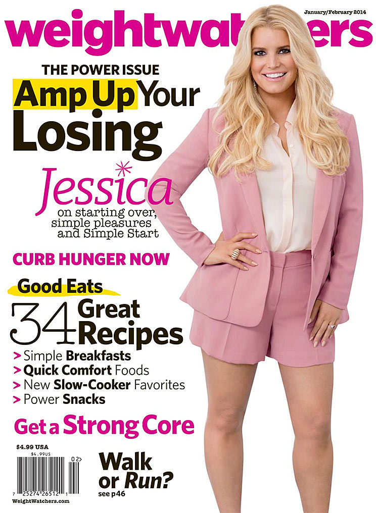 weight watchers magazine jessica simpson