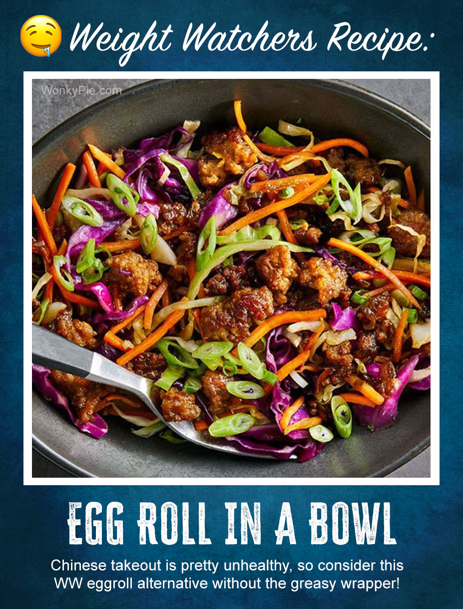 ww egg roll in a bowl recipe